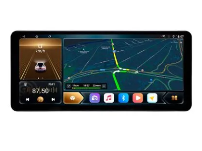 Штатная магнитола Toyota Land Cruiser 300 2021+ 12,3 дюйма Carmedia KP-T1210FW-1053-Q на Android 12 (4G-SIM, 6/128, DSP, QLed)  Audi Style