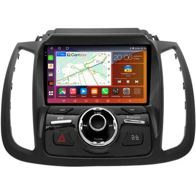 Штатная магнитола Ford C-Max 2, Escape 3, Kuga 2 2012-2019 (для SYNC) Canbox EVO 2K 5815-9-6225 на Android 14 (4G-SIM, 6/128, DSP, QLed, AI, 360)