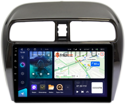 Штатное головное устройство Teyes CC3L 4/64 9 дюймов RM-9-129 для Mitsubishi Mirage 6 2012-2024 на Android 10 (4G-SIM, DSP, IPS)