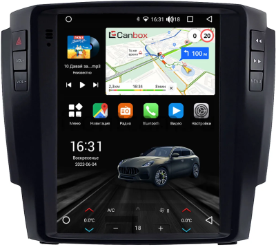 Штатное головное устройство Isuzu D-Max 2 2012-2020 Canbox (Tesla style) 9.7 дюймов 2/32 GT096-1312-213 на Android 10 (QLed, DSP, CarPlay)