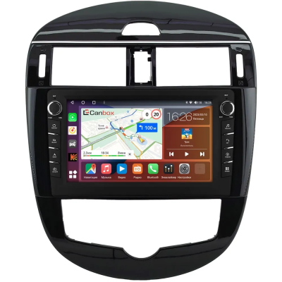 Штатная магнитола Nissan Pulsar 6 (C13) 2014-2018 Canbox H-Line 7833-9-0617 на Android 10 (4G-SIM, 4/64, DSP, IPS) С крутилками