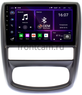Штатная магнитола Canbox RS9-9275 для Renault Duster 2010-2015 (матовая) на Android 10 (IPS, DSP, CarPlay)