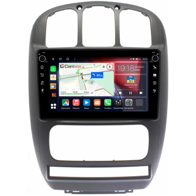 Штатная магнитола Dodge Caravan 4, Grand Caravan 4 2000-2007 Canbox H-Line 7826-10-1142 на Android 10 (4G-SIM, 4/32, DSP, QLed) С крутилками