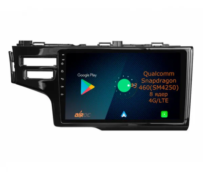 Штатная магнитола Airoc AQ-1912L для Honda Fit 3, 2013-2020, LHD