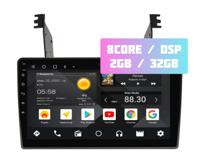 Штатная магнитола Lexus GS, Toyota Aristo 1997 - 2004 Wide Media MT9716QT-2/32 (для авто с Navi)