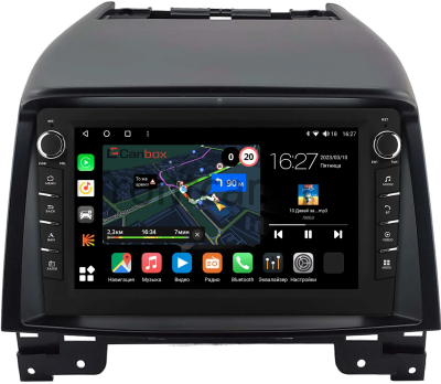 Штатная магнитола Luxgen U7 Turbo 2013-2020 Canbox M-Line 7831-9-2126 на Android 10 (4G-SIM, 2/32, DSP, IPS) С крутилками
