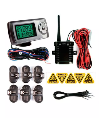 Система контроля давления и температуры в шинах Parkmaster TPMS 6-09RS (для грузовых автомобилей с протоколом передачи данных RS-485)