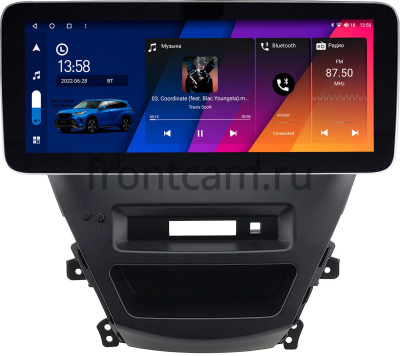 Штатная магнитола Hyundai Elantra 5 (MD) 2013-2016 12.3 дюйма Canbox GT1231-0078 на Android 10 (CarPlay, 2/32, DSP, QLed) Audi Style