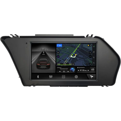 Магнитола в штатное место 2 din Mercedes-Benz GLK (x204) 2008-2012 Canbox H-Line 4477-RP-6494-480 на Android 10 (4G-SIM, 4/32, DSP, QLed)