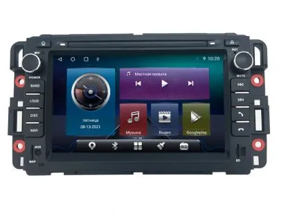 CarMedia MKD-7041-S10 Штатная магнитола для Chevrolet, GMC, Hummer, Buick на Android 12 с 4GB, DSP, 4G