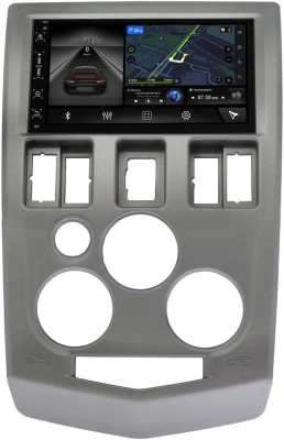 Магнитола в штатное место 2 din Renault Logan 2004-2009 Canbox H-Line 5513-RP-RNLGB-170 на Android 10 (4G-SIM, 4/64, DSP, IPS)