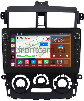Штатная магнитола Mitsubishi Colt 6 2002-2012 (матовая) Canbox H-Line 7833-9-0412 на Android 10 (4G-SIM, 4/64, DSP, IPS) С крутилками
