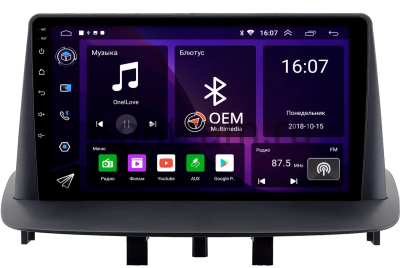 Штатная магнитола Renault Fluence, Megane 3 2008-2016 OEM RK9-2264 на Android 10 (CarPlay, AHD, 1/32)