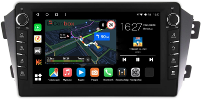 Штатная магнитола Canbox M-Line 7831-9055 для Geely Emgrand X7 2011-2019 на Android 10 (4G-SIM, 2/32, DSP, IPS) С крутилками