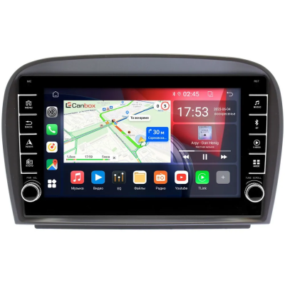Штатная магнитола Mercedes-Benz SL (R230) 2006-2011 Canbox BGTR9-9403 4/64 Android 10 (IPS, DSP, CarPlay)