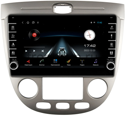 Штатная магнитола Canbox BGT9-279 для Chevrolet Lacetti 2004-2013 (тип 4, серая) Универсал / Хэтчбек с климатом на Android 10 (IPS, DSP, CarPlay)