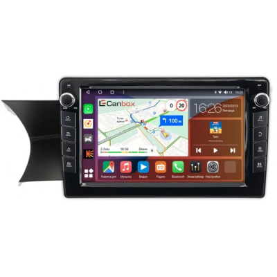 Штатная магнитола Canbox H-Line 7824-9-1288 для Mercedes C-klasse (W204) 2011-2015 на Android 10 (4G-SIM, 6/128, DSP, IPS) С крутилками