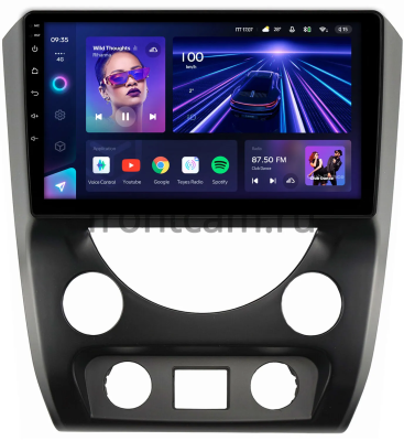 Штатное головное устройство SsangYong Rexton 3 2012-2017 Teyes CC3 2K 360 6/128 9.5 дюймов RM-9-2163 на Android 10 (4G-SIM, DSP, QLed)