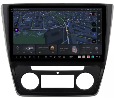 Carmedia OL-1919-MKD-1036-2K-12512-D7 штатная магнитола для Skoda Yeti 2009+ (климат) на Android 13 c 12GB, DSP, 4G