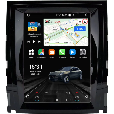 Штатное головное устройство Cadillac Escalade 3 2006-2014 Canbox (Tesla style) 9.7 дюймов 4/64 GTR096-1312-163 на Android 10 (QLed, DSP, CarPlay)