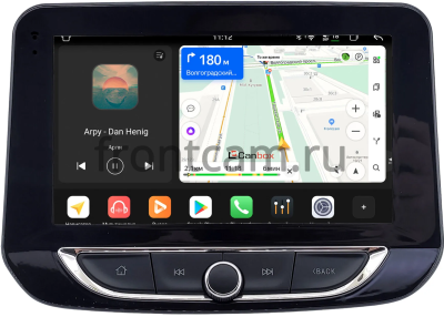 Штатная магнитола Chevrolet Tracker 4 2019-2024 (с климат-контролем) Canbox PRO-Line 2K 4254-9-2472 на Android 13 (4G-SIM, 12/256, DSP, QLed)