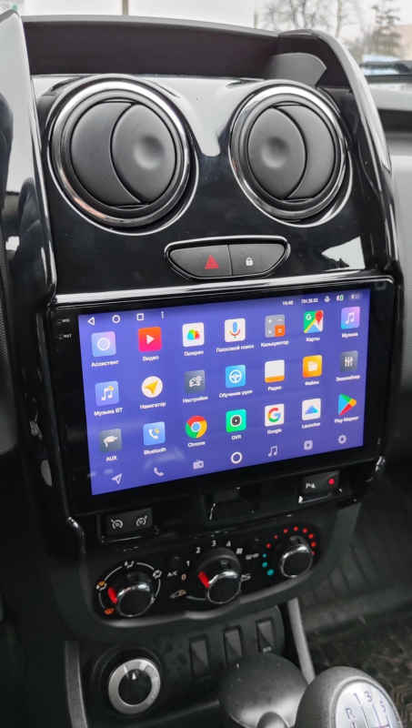 Установка штатной магнитолы Teyes CC4 на android для Lada Largus 2021+