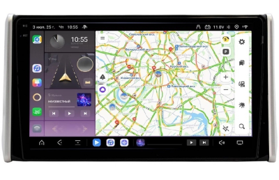 Carmedia OL-1684-PH-1010-6128-2K-TS20 Штатная магнитола для Toyota RAV4 2019+ на Android 13 c 6GB, DSP, 4G
