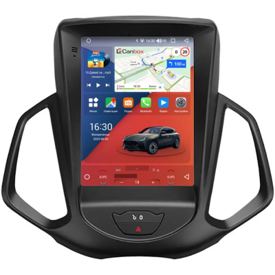 Штатное головное устройство Ford Ecosport 2014-2018 Canbox PRO-Line (Tesla style) 9.7 дюймов 8/256 7883-1312-18 на Android 13 (4G-SIM, DSP, QLed)