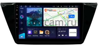 Штатное головное устройство Teyes CC3L 4/32 10 дюймов RM-10-661 для Volkswagen Touran 3 2015-2024 (глянец) на Android 10 (4G-SIM, DSP, IPS)