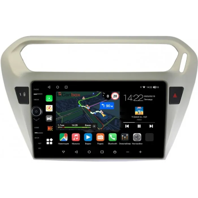 Штатная магнитола Citroen C-Elysee 2012-2024 Canbox M-Line 7841-9118 Android 10 (4G-SIM, 4/64, DSP, QLed)