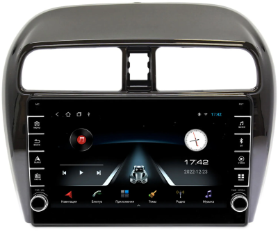Штатная магнитола Canbox BGT9-129 для Mitsubishi Mirage 6 2012-2024 на Android 10 (IPS, DSP, CarPlay)