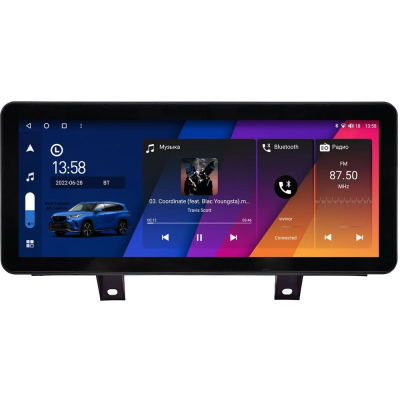 Штатная магнитола BMW 1 (F20/F21) 2011-2019 (NTB) 10.25 дюйма Canbox H-Line 7820-0276 на Android 10 (4G-SIM, 6/128, DSP, QLed) Audi Style