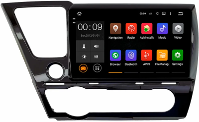 Airoc 2K RX-1931 штатная магнитола для Honda Civic 9 4D 2013-2017 (левый руль, седан) на Android 13 с 8GB, DSP, 4G