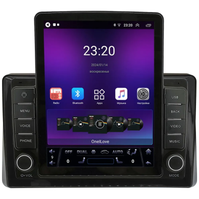 Штатная магнитола Renault Arkana, Duster 2, Master 2019-2024 Canbox GT095-10-1470 на Android 10 (QLed, 2/32, DSP, CarPlay)