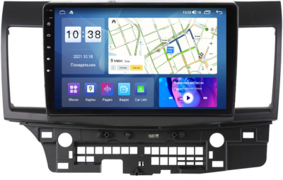 Магнитола для Mitsubishi Lancer X 2007+ Parafar на Андроид 12.0 PF970LUX1RGx