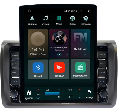 Штатная магнитола Nissan NV350 2012-2017 Canbox M-Line 5610-9-NI104N на Android 10 (4G-SIM, 2/32, DSP, QLed, Tesla)