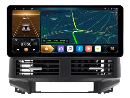 Штатная магнитола Hyundai Santa Fe 2 (2005-2012) 12,3 дюйма Carmedia MKD-XD006-1053-Q на Android 12 (4G-SIM, 6/128, DSP, QLed) Audi Style