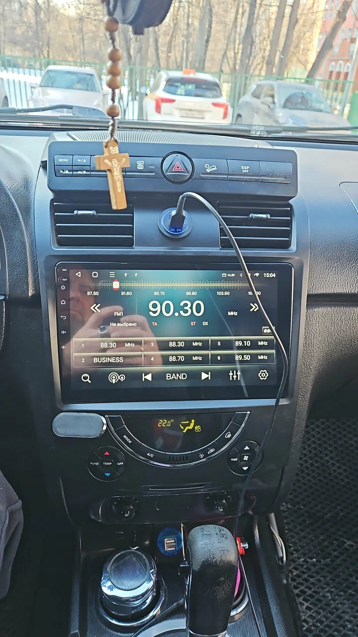 Установка штатной магнитолы Canbox Logic-i3 на android для SsangYong Rexton 2006-2012 Установка штатной магнитолы Canbox Logic-i3 на android для SsangYong Rexton 2006-2012