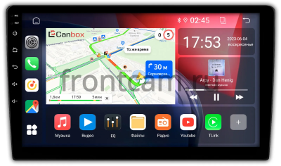 Магнитола под рамки 10" Canbox RS10 1.5/32 10 дюймов на Android 10 (IPS, DSP, CarPlay)