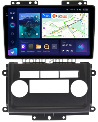 Штатное головное устройство Teyes CC3 2K 360 6/128 9.5 дюймов RM-9-NI082N для Nissan Xterra 2 2005-2015 на Android 10 (4G-SIM, DSP, QLed)