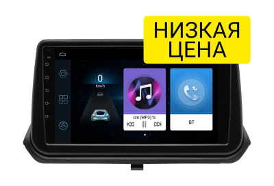 Штатная магнитола Mitsubishi Pajero iO 1998 - 2007 Wide Media LC9642ON-1/16 взамен верхнего козырька