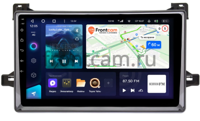 Штатное головное устройство Teyes CC3L 4/64 9 дюймов RM-9-651 для Toyota Prius 4 (XW50) 2015-2019 (черный глянец) на Android 10 (4G-SIM, DSP, IPS)