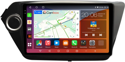 Штатная магнитола Kia Rio 3 2011-2017 Canbox Logic-i3 2K 5735-9011 на Android 11 (4G-SIM, 8/256, DSP, 360, QLed)