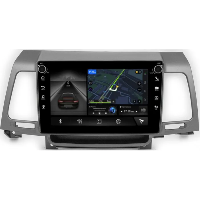 Штатная магнитола Canbox H-Line 7803-9-1203 для Kia Opirus 2006-2011 на Android 10 (4G-SIM, 4/64, DSP, IPS) С крутилками