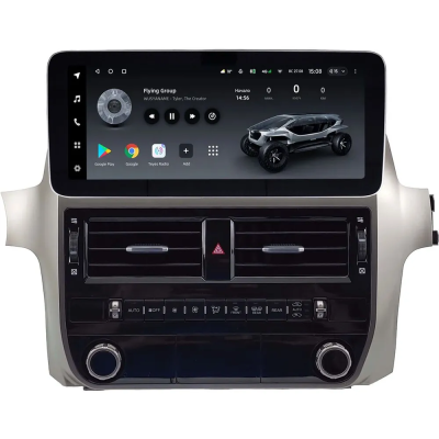 Штатная магнитола Lexus GX 460 2009-2023 (Тип А+В) 12.3 дюйма Teyes LUX ONE (Round Corner) 6/128 RM-0088 на Android 10 (4G-SIM, 6/128, DSP, QLed) Mercedes Style