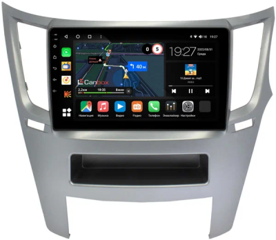 Штатная магнитола Subaru Legacy 5, Outback 4 2009-2014 (правый руль) Canbox M-Line 4544-9-SA019N на Android 10 (4G-SIM, 2/32, DSP, QLed)