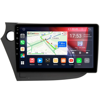 Honda Insight 2 2009-2014 (левый руль) Canbox RS9-303 1.5/32 на Android 10 (IPS, DSP, CarPlay)