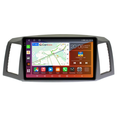 Штатная магнитола Canbox Logic-i3 2K 5736-10-1193 для Jeep Grand Cherokee 3 (WK) 2004-2007 (руль слева) на Android 11 (4G-SIM, 8/256, DSP, 360, QLed)