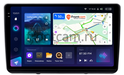 Штатное головное устройство Honda UR-V, Avancier 2 2016-2025 Teyes CC3 2K 360 6/128 10.36 дюймов RM-10-2149 на Android 10 (4G-SIM, DSP, QLed)