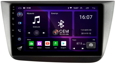 Штатная магнитола Canbox RS9-582 для Seat Altea 2004-2015 на Android 10 (IPS, DSP, CarPlay)